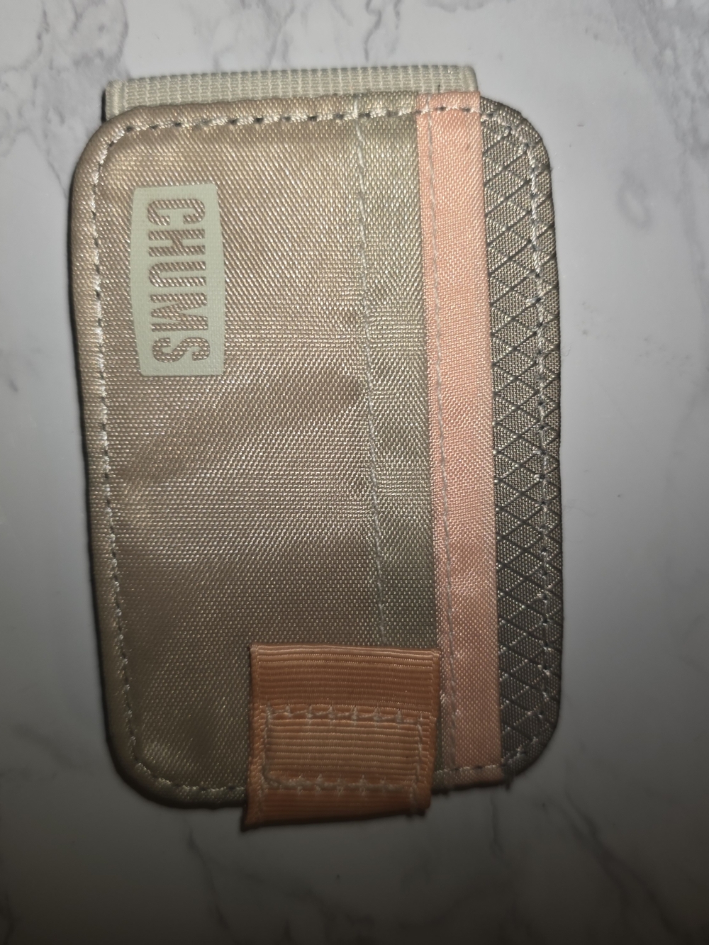 Chums Bandit Bi-Fold Wallet in the "Clay" colorway